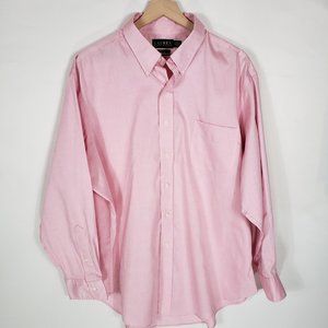 Ralph Lauren // Lauren Pink Dress Shirt 18  34/35